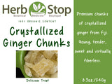 Crystallized Ginger Chunks Label - Front