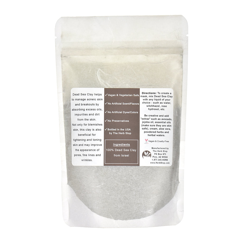 Dead Sea Clay Bag - Back