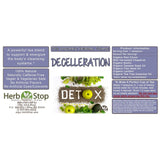 Decelleration Loose Leaf Herbal Tea Label