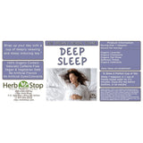 Deep Sleep Loose Leaf Herbal Tea Label