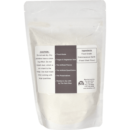 Diatomaceous Earth Bag Back