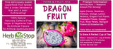 Dragon Fruit Loose Leaf Herb & Fruit Tea Label
