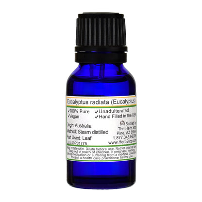 Eucalyptus Radiata Essential Oil - Back
