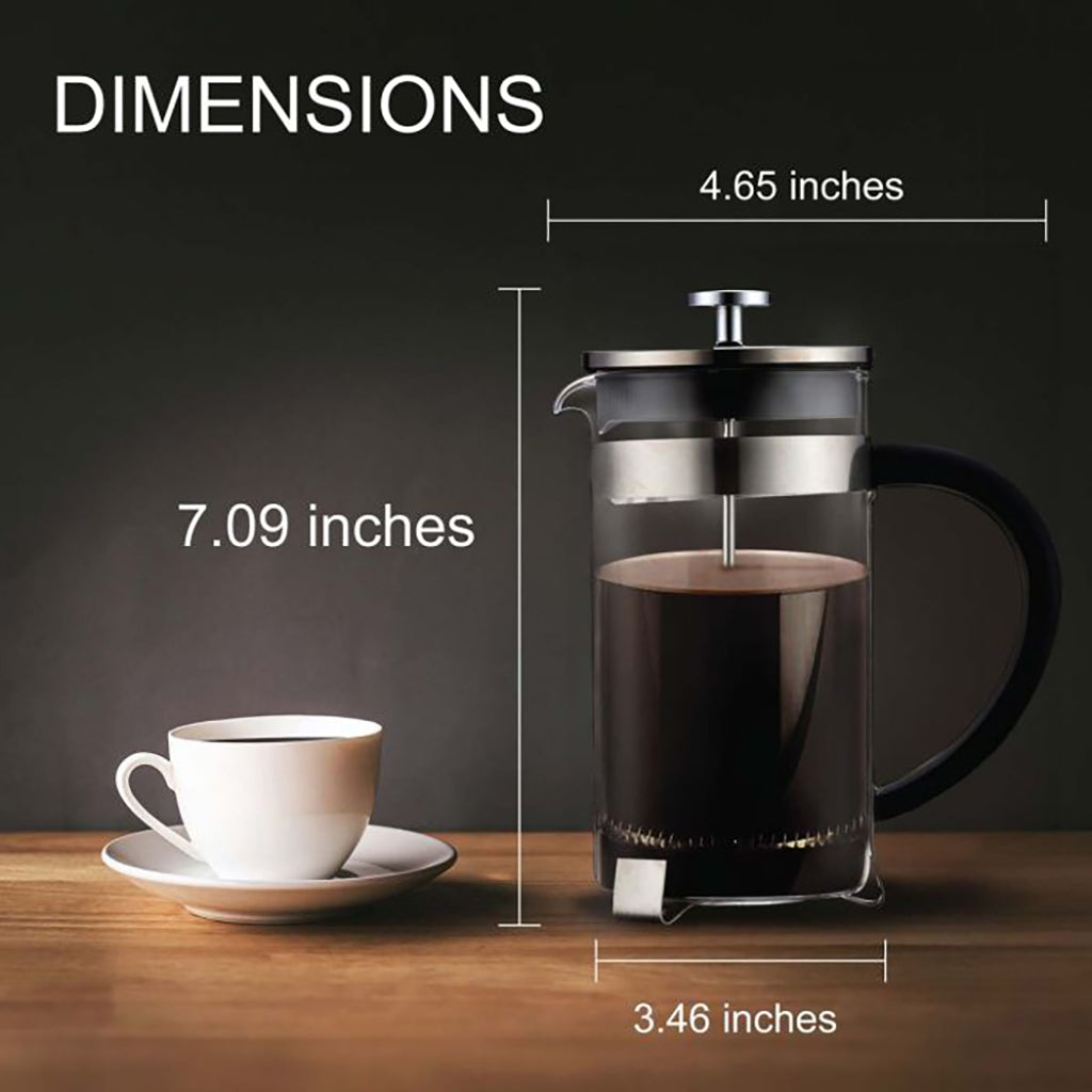 Glass French Press - 3 Cup
