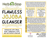 Flawless Jojoba Cleanser Label