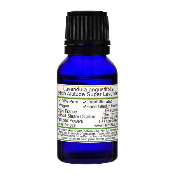 French Lavender Essential Oil - Back