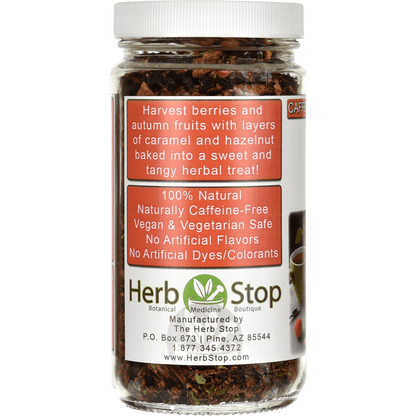 Fruit Cake Rooibos Tea Jar - Left