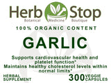Garlic Capsules Label - Front