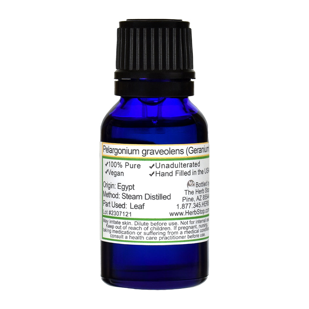 Geranium Essential Oil - Back