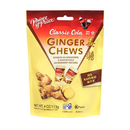 Classic Cola Ginger Chews by Prince of Peace