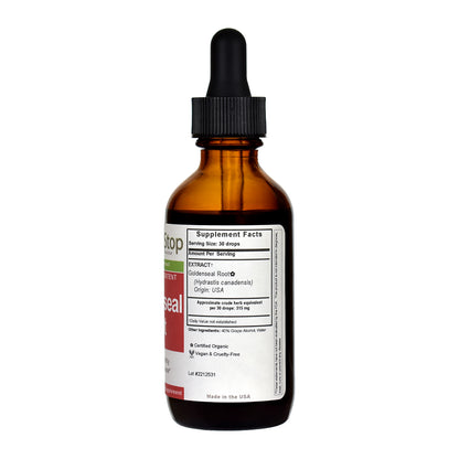 Organic Goldenseal Liquid Extract - Right