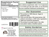 Grape Seed Capsules Label - Back