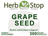 Grape Seed Capsules Label - Front