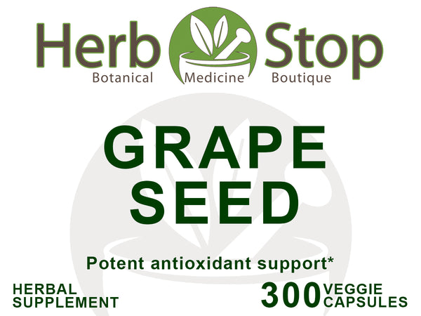 Grape Seed Capsules Label - Front