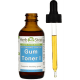 Gum Toner 1 Bottle Open with Dropper