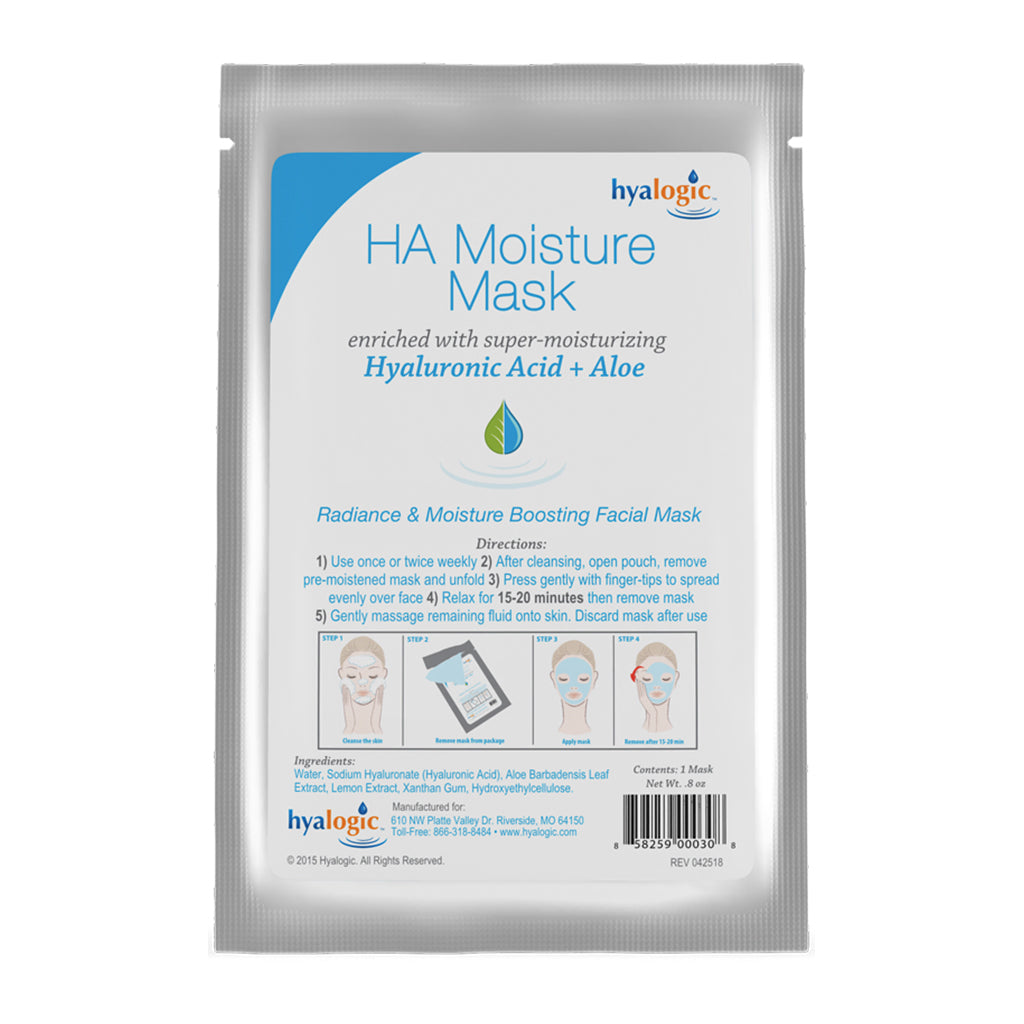 Hyalogic HA Moisture Mask packaging on a white background