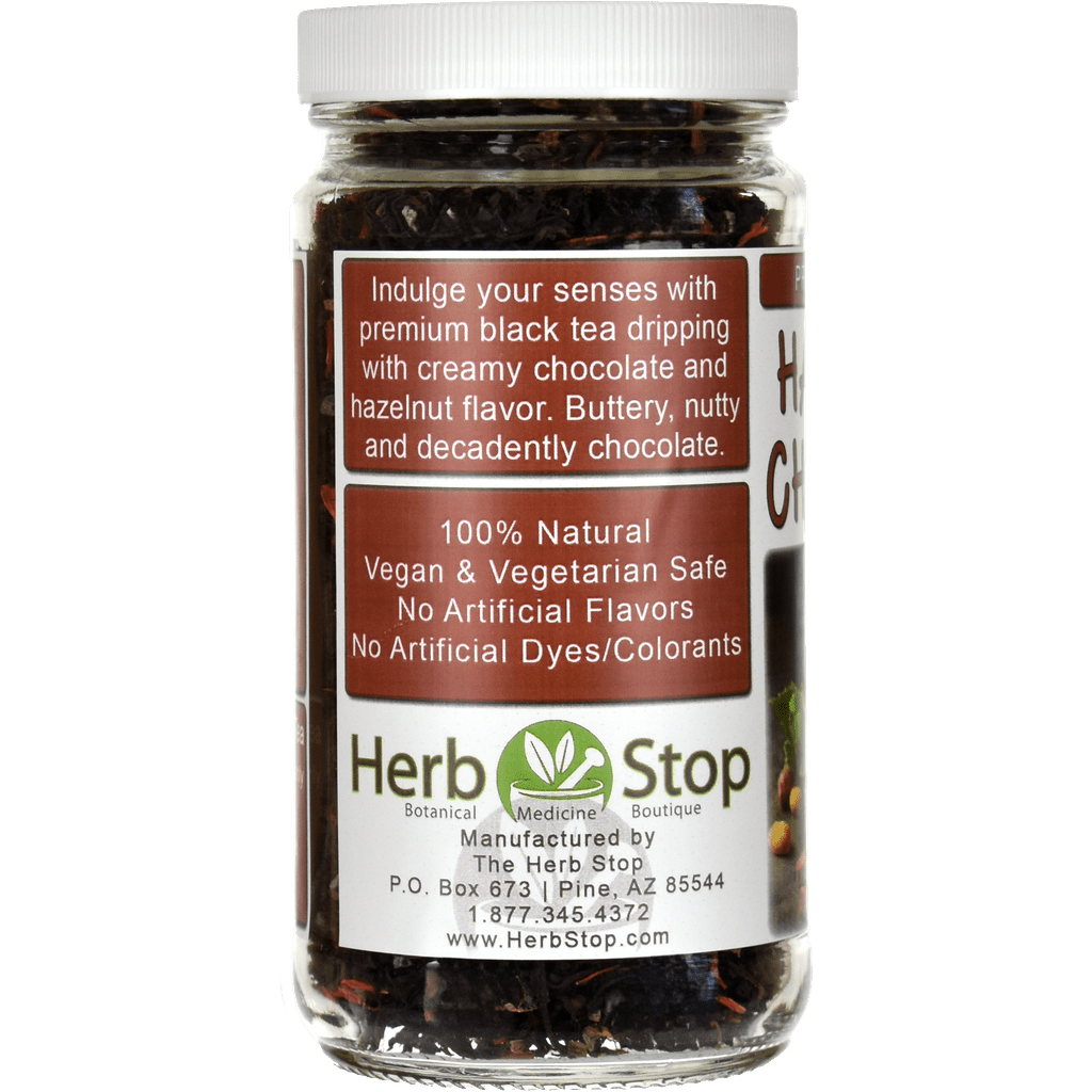 Hazelnut Chocolate Black Tea Jar - Left