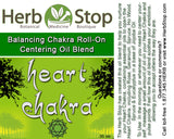 Heart Chakra Aromatherapy Roll-On Label
