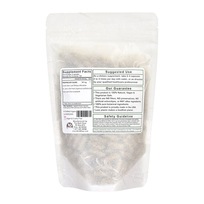 Herp-Eaz Capsules package with a label on a white background