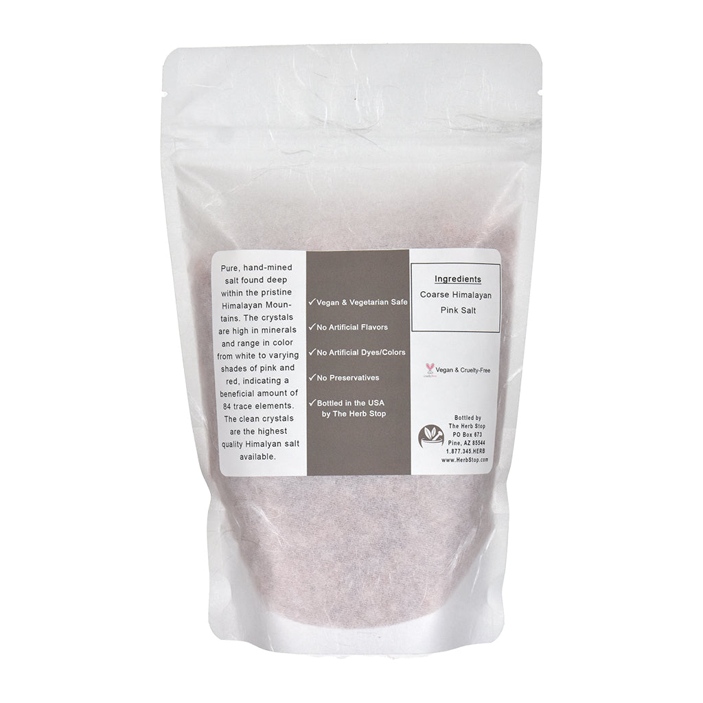 Himalayan Coarse Salt Bulk Bag Back