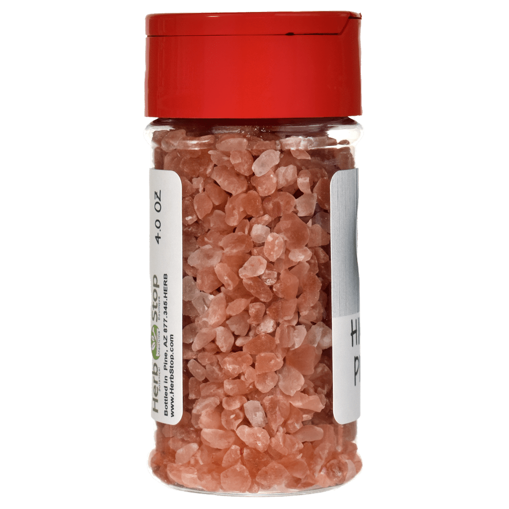 Himalayan Coarse Pink Salt Jar - Back