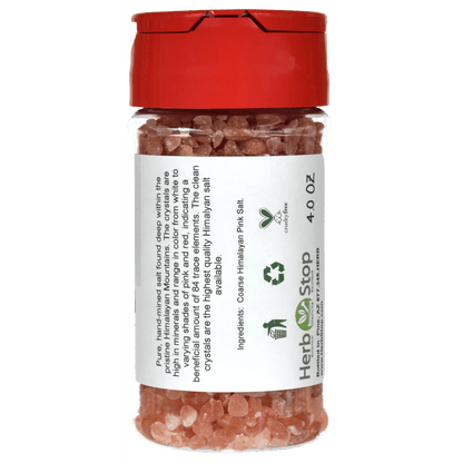 Himalayan Coarse Pink Salt Jar - Side