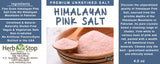 Himalayan Pink Salt Fine Label
