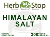 Himalayan Salt Capsules Label - Front