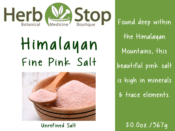 Himalayan Salt Fine Label - Front