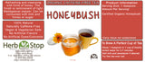 Organic Honeybush Loose Leaf Tea Label