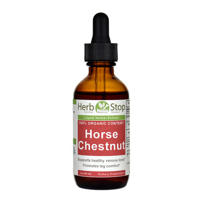 Organic Horse Chestnut Liquid Extract 2 oz Bottle