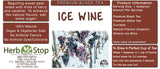 Ice Wine Loose Leaf Black Tea Label
