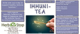 Immuni-Tea Loose Leaf Herbal Tea Label