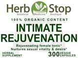 Intimate Rejuvenation Capsules Label - Front