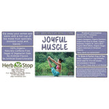 Joyful Muscle Loose Leaf Herbal Tea Label