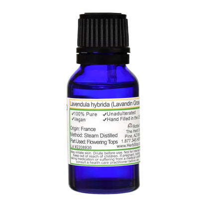 Lavandin Grosso Essential Oil - Back