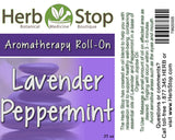 Lavender Peppermint Aromatherapy Roll-On Label