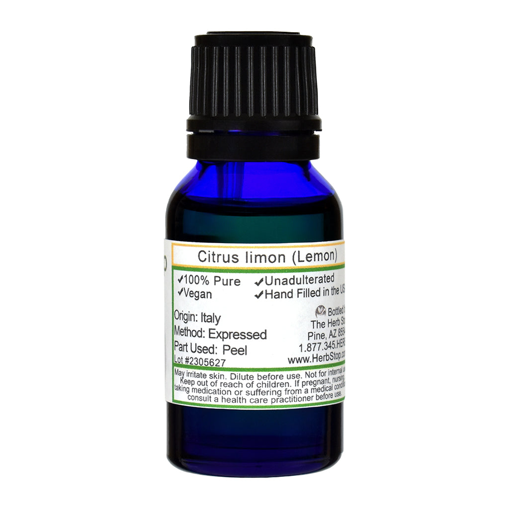 Lemon Essential Oil - Back