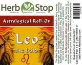 Leo Aromatherapy Roll-On Label