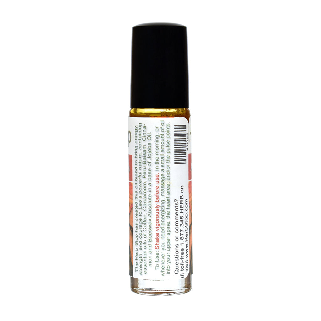 Leo Astrological Aromatherapy Essential Oil Roll-On - Back