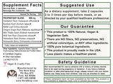 Liver Clear Capsules Label - Back