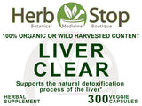 Liver Clear Capsules Label - Front