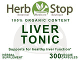 Liver Tonic Capsules Label - Front