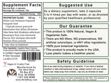 Lung Tonic Capsules Label - Back