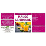 Mango Lemonade Loose Leaf Herb & Fruit Tea Label