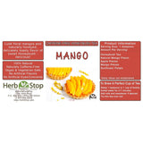 Mango Loose Leaf Honeybush Tea Label