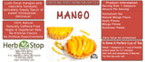 Mango Loose Leaf Honeybush Tea Label