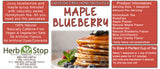 Maple Blueberry Loose Leaf Honeybush Tea Label