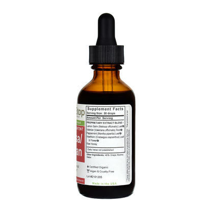 Melissa/Valerian Liquid Extract 2 oz - Right
