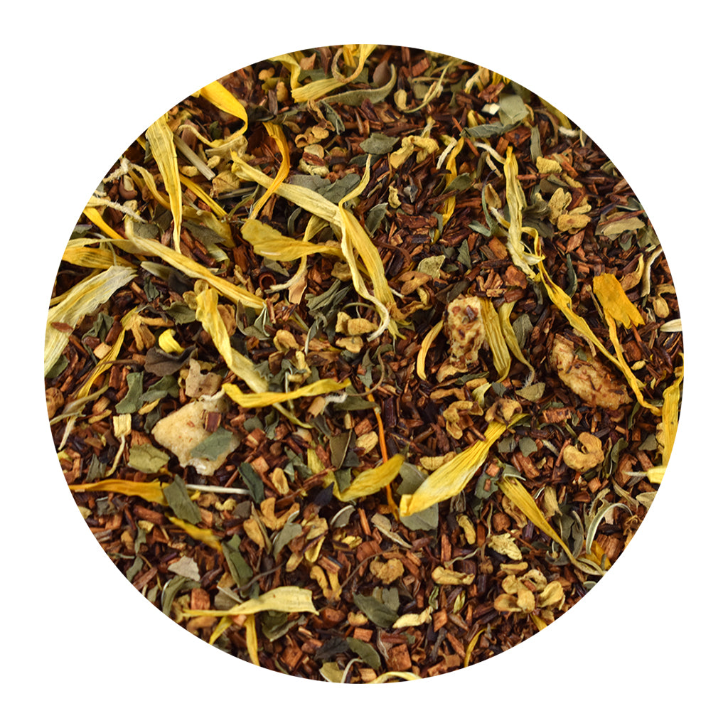 Bulk Minty Peach Loose Leaf Rooibos Tea